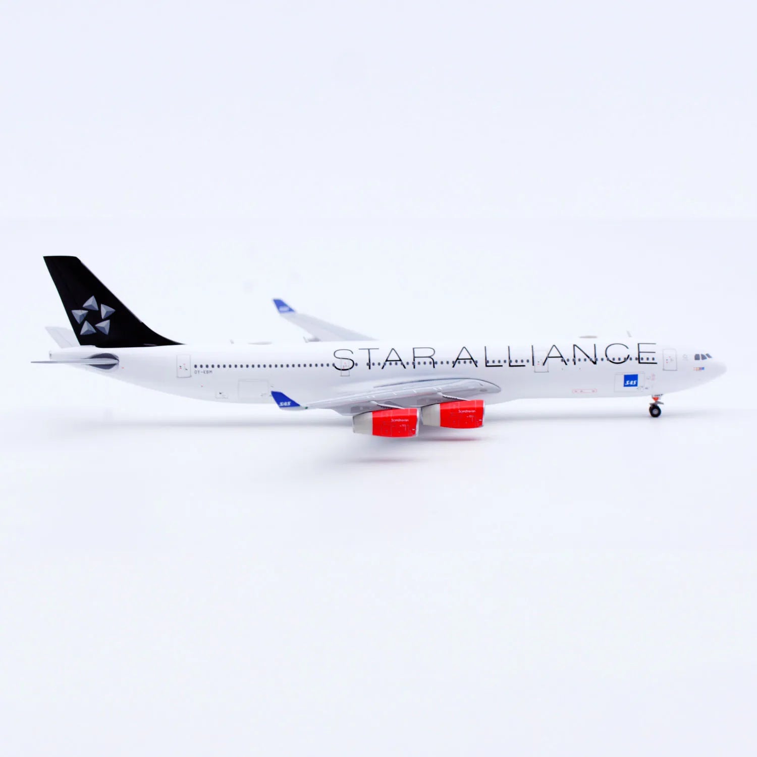 XX40642 Alloy Collectible Plane Gift JC Wings 1:400 SAS Scandinavian Airlines Airbus A340-300 Diecast Aircraft Jet Model OY-KBM