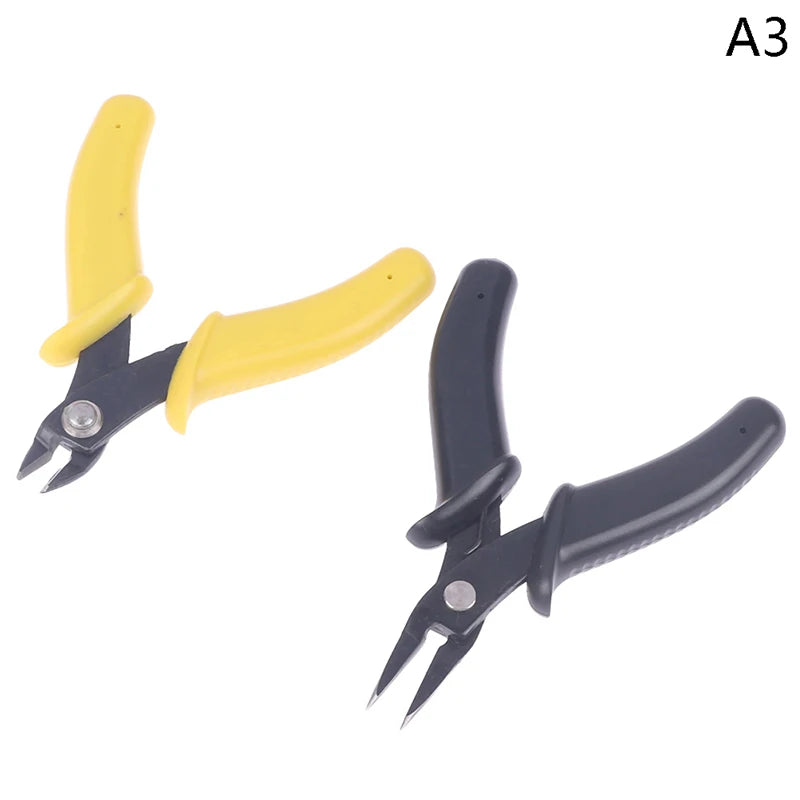 3.5-inch Mini Pliers High Carbon Steel Diagonal/pointed Mouth Pliers Model Tool For Assembling Clipper Needle Nose Pliers