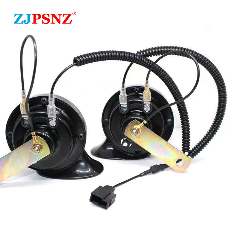  Snail Horn Male Socket Conversion Plug 4Wire Dedicated Horn Refit Double Horn 1-to-2 Wiring Harness for Single to Dual Horn
