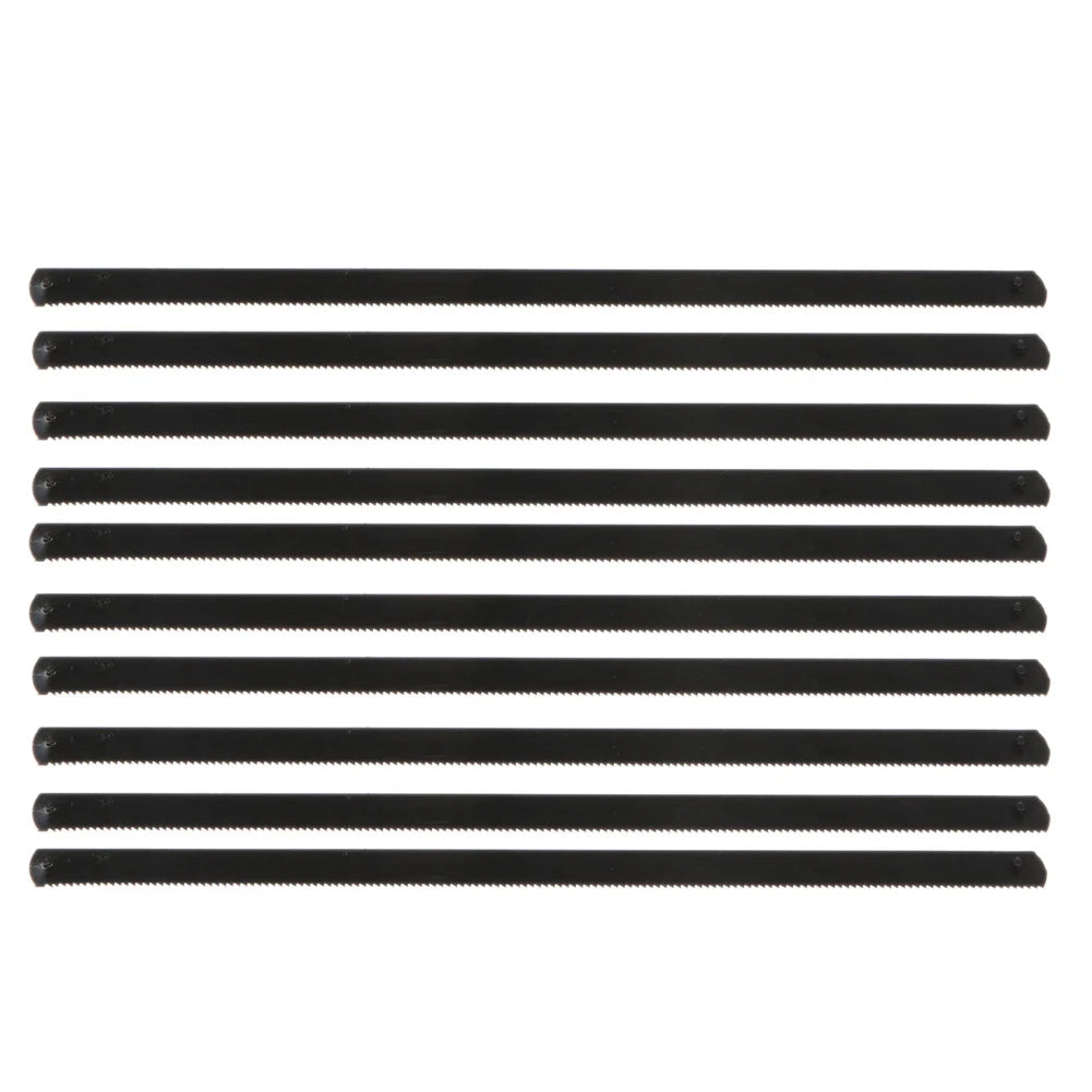 10Pcs 6Inch 24T Mini Hacksaw Blade Multifunctional Saw Blade Metal Plastic Cutting 150mm Hacksaw Universal Cutting Blades Tool