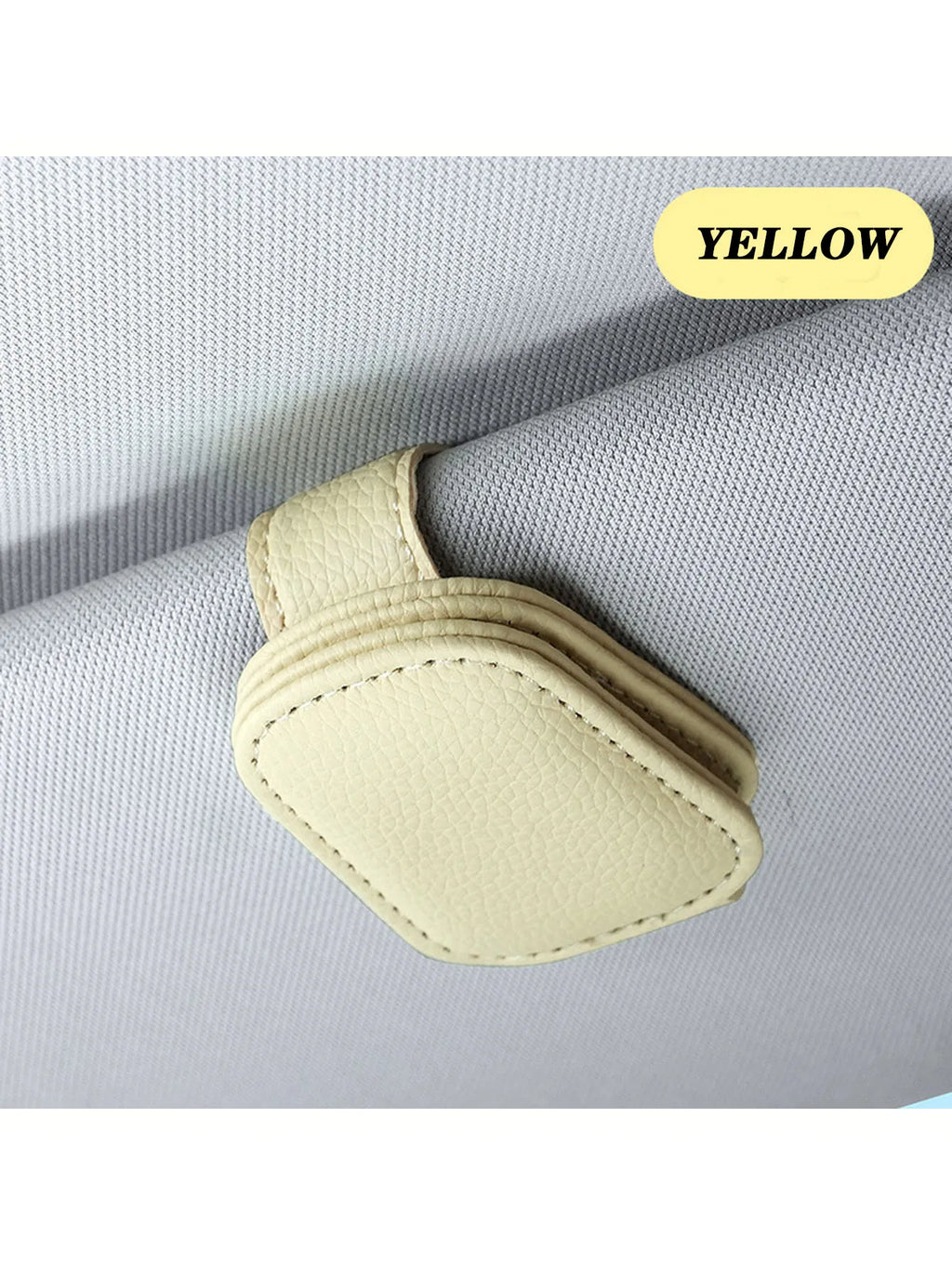 Magnetic Car Sunshade Glasses Clip Multi functional Car Sunglasses Storage Clip Sunglasses Rack Car Interior Decoration Supplies