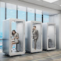 Modular Enclosure Private Workspaces Mobile soundproof room Silent Booth Interview Pod for Company Employees Use Space