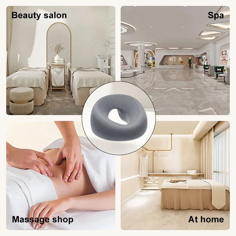 Face Down Pillows for Massage Bed Comfortable Breathable Breathing Pillow for Home Beauty Salon SPA Sleeping Memory Prone Pillow