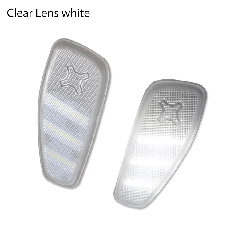 2pieces Car Led Side Marker Turn Signal Light For Jeep Renegade BU 2014-2021 Full Led Turn Signal Lamps Amber Color