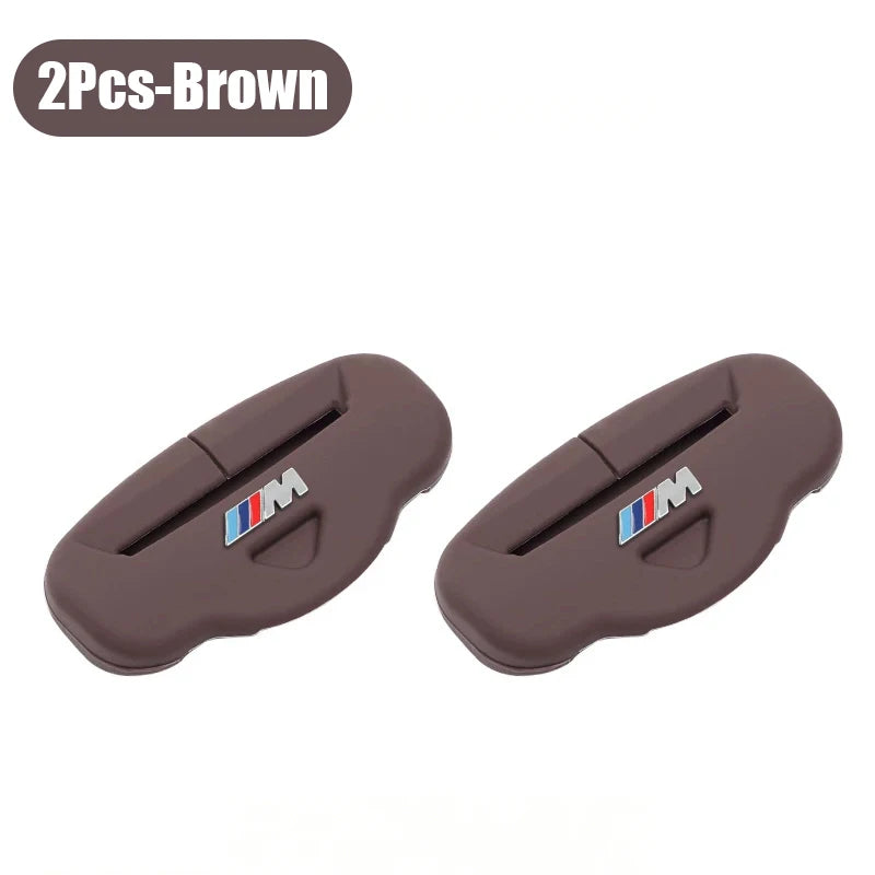Car Seat Belt Buckle Silicone Protective Cover / Anti-Scratch Sleeve Stickers For BMW G80 G06 G07 G42 G14 G15 G16 F82 F20 F21 F8