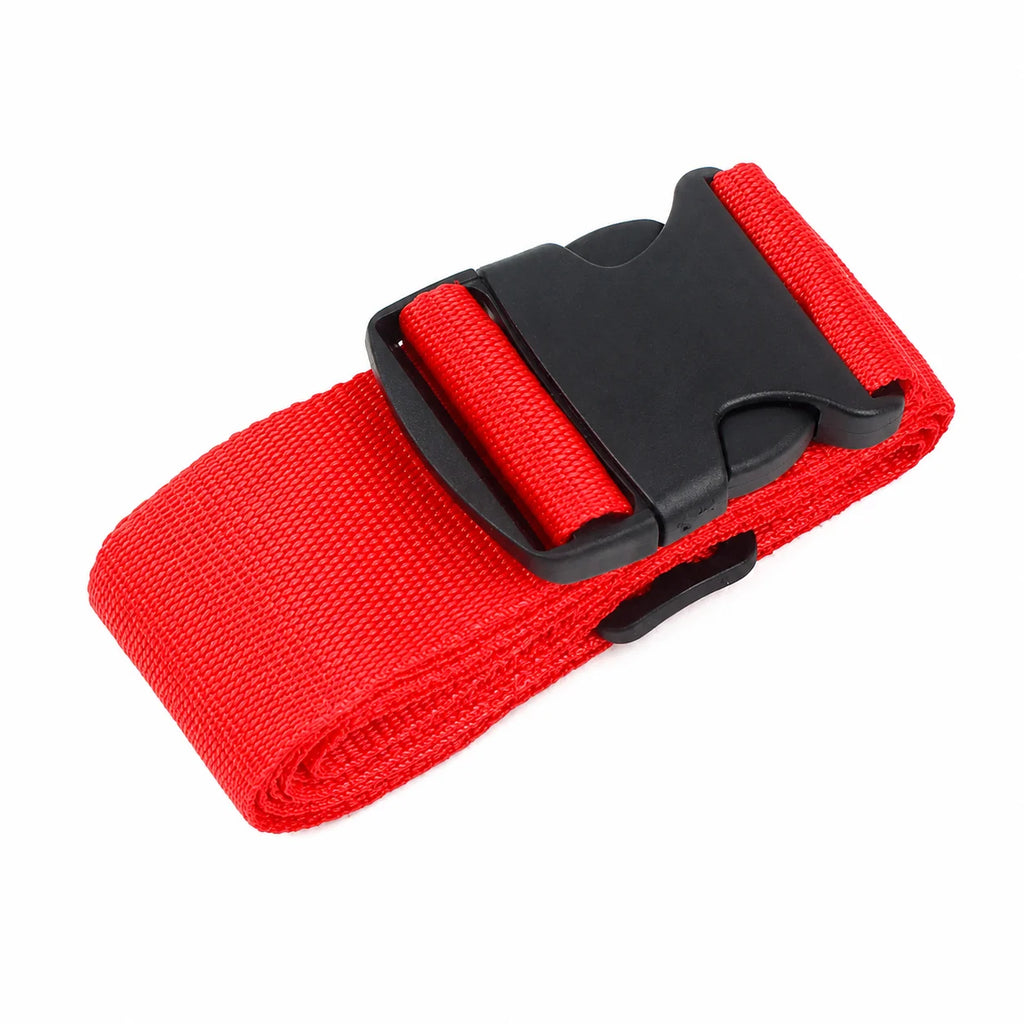 1 pcs nylon Luggage Strap Adjustable Travel Suitcase Buckles Strap Baggage Belt Travel Accessorises Suitcase Packing Seat Belt