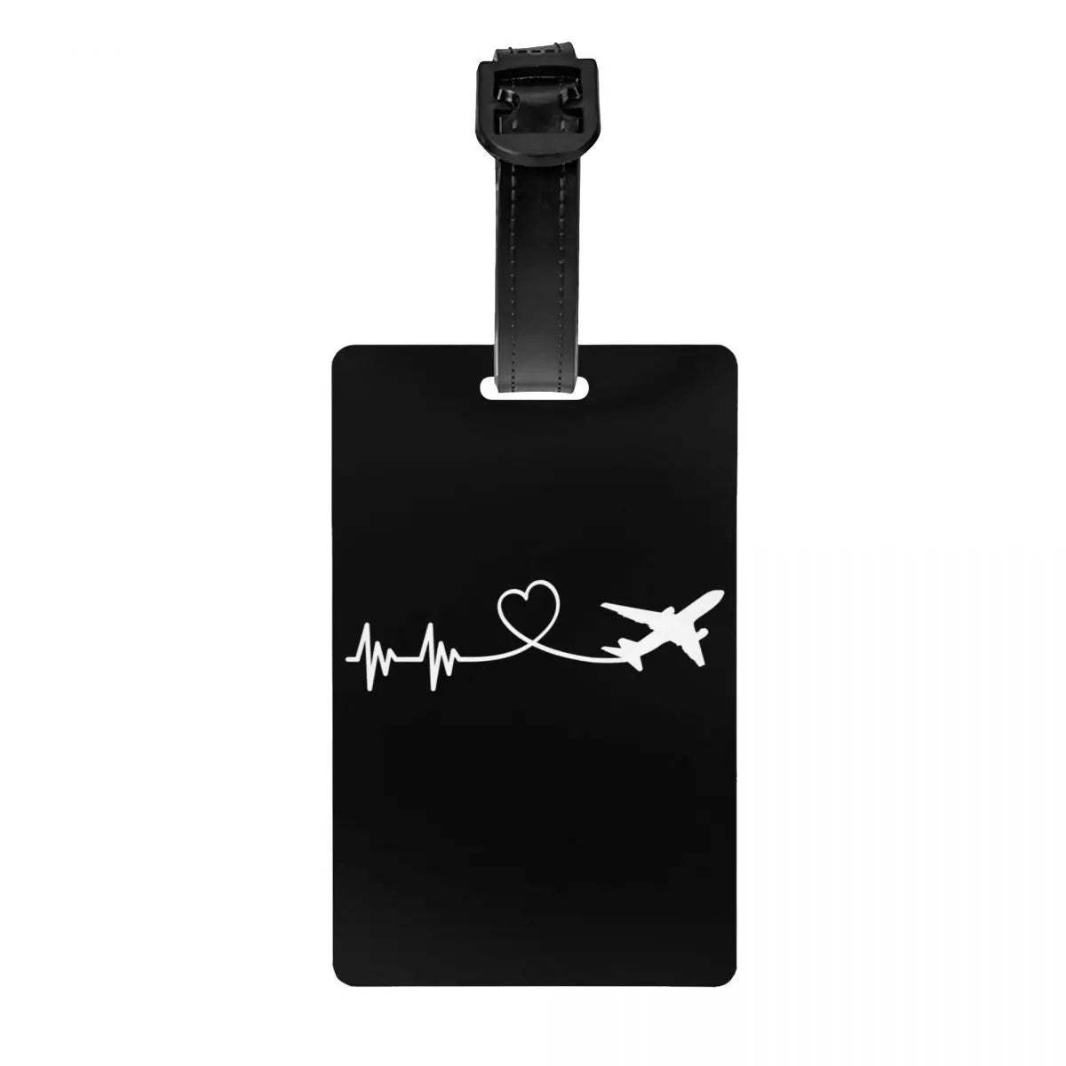 Custom Boeing 777X Captain Stripes Luggage Tags for Suitcases Aviation Aviator Flight Pilot Baggage Tags Privacy Cover ID Label