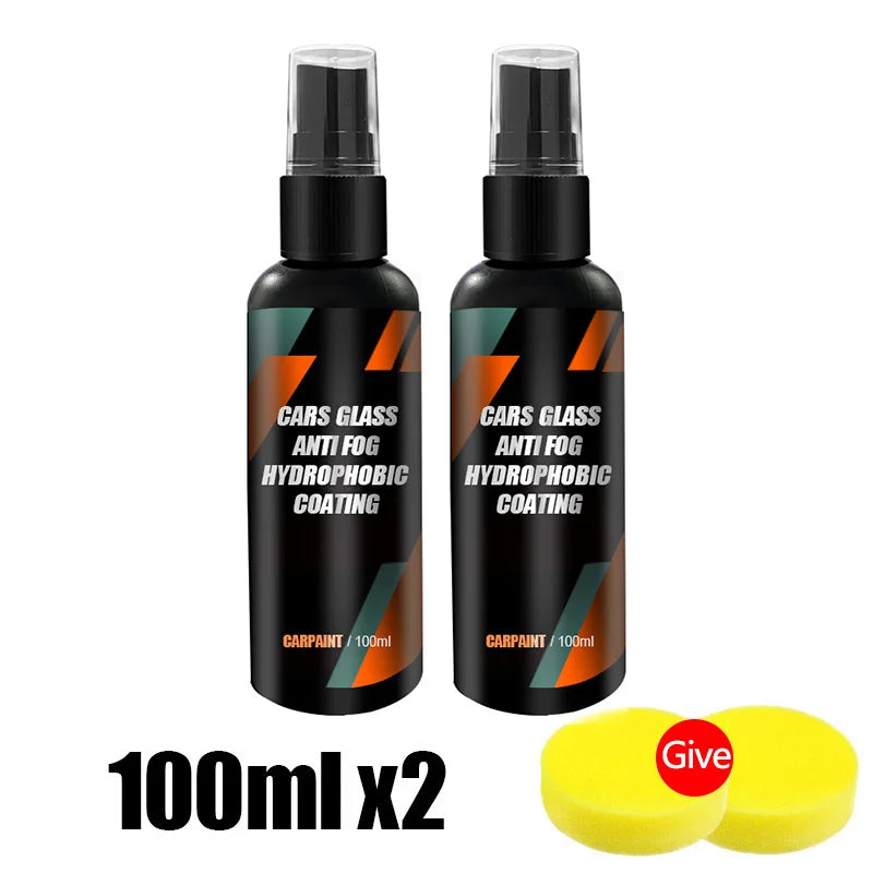Motorcycle Helmet Water Repellent Spray Anti Rain Coating For Car Glass Hydrophobic Anti-rain Car Windshield Mirror Polish Kit