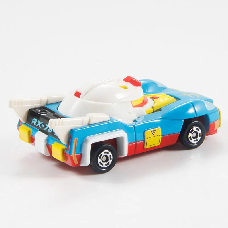 Original TAKARA TOMY Dream Tomica SP Mobile Suit Gundam Model Gundam RX-78-2 Diecast Car Designed by Kunio Okawara Collectible G