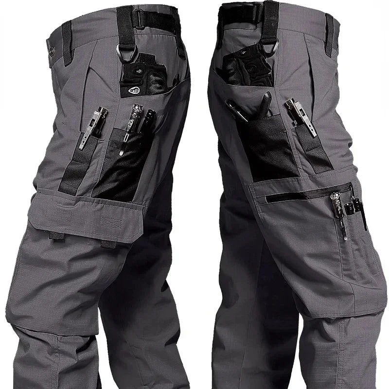 Tactical Pants Men Waterproof Combat Trousers Outdoor Hiking Hunting Clothes Multi-pocket Workwear Wear-resistant Cargo Pants