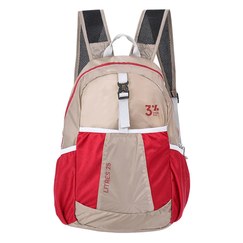 Ultralight Foldable Backpack,Waterproof Hiking Daypack for Trekking Travel,Compact Durable Small Bag with Adjustable Straps