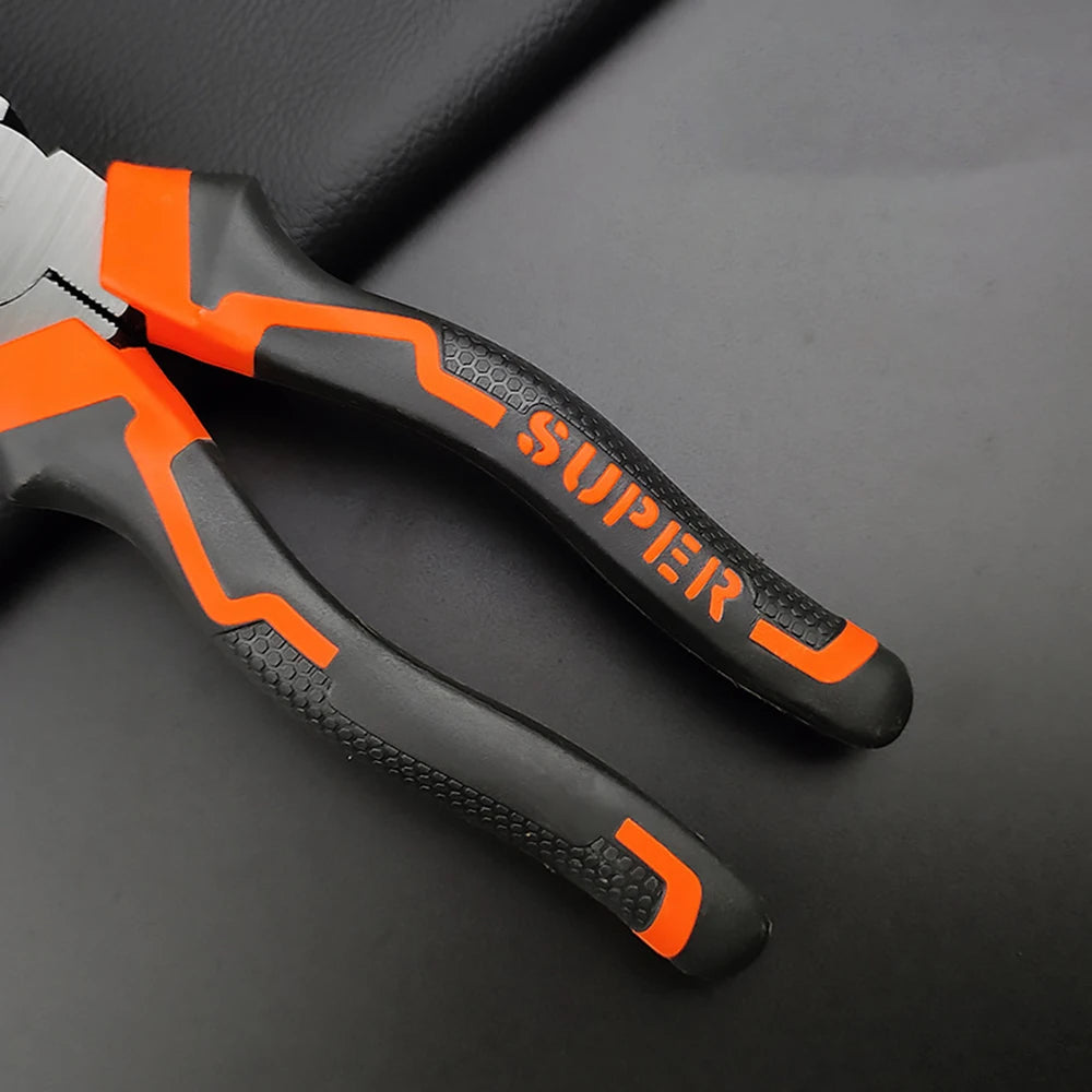 Wire Pliers，Sharp Large Opening Diagonal Pliers Needle Nose Pliers，for Cutting，Twisting and Clamping MetalWires Tools