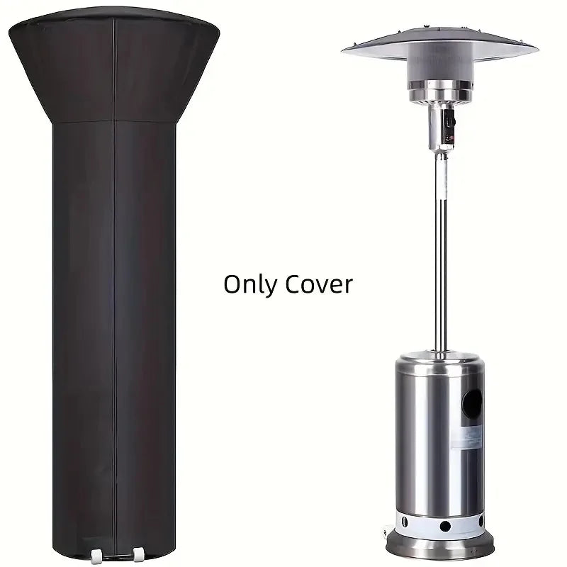 [Heater Cover] Heater cover with zipper and storage bag for the courtyard, made of durable Oxford fabric