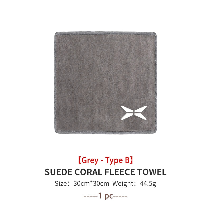 For Xiaopeng Car Wash Towel Microfiber Cleaning Absorbent Drying Cloth Xpeng G6 G9 G3 P7i X9 2023 2024 2025 P5 P7 N5 P7