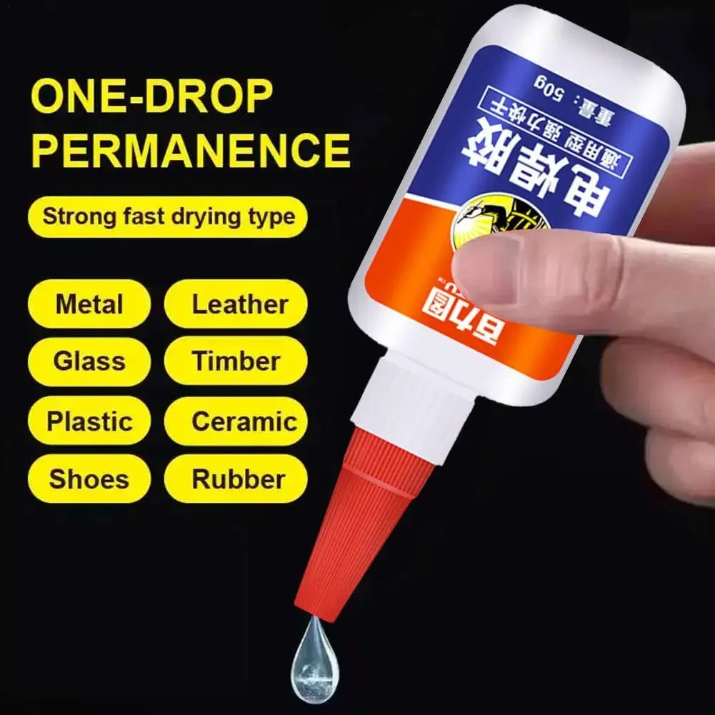 Quick Drying Adhesive  Oil Based Adhesive Placed On The Floor  Strong Soldering Agent Sticking To Shoes  Metal Wood Ceramic