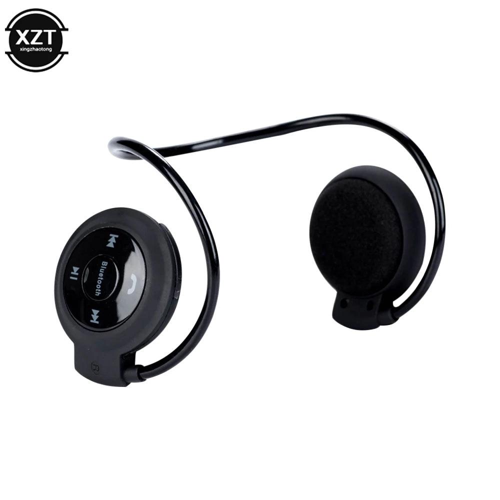 New Sport Wireless Bluetooth Headphones Stereo Earphones Mp3 Music Player Headset Earpiece Micro SD Card Slot Handsfree Mic