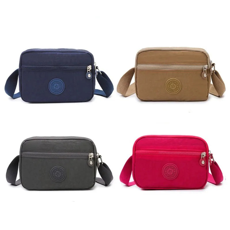 Leisure Sports Crossbody Bag Simple and Practical Outdoor Phone Wallet Cash Register Bag for Middle-aged and Elderly People