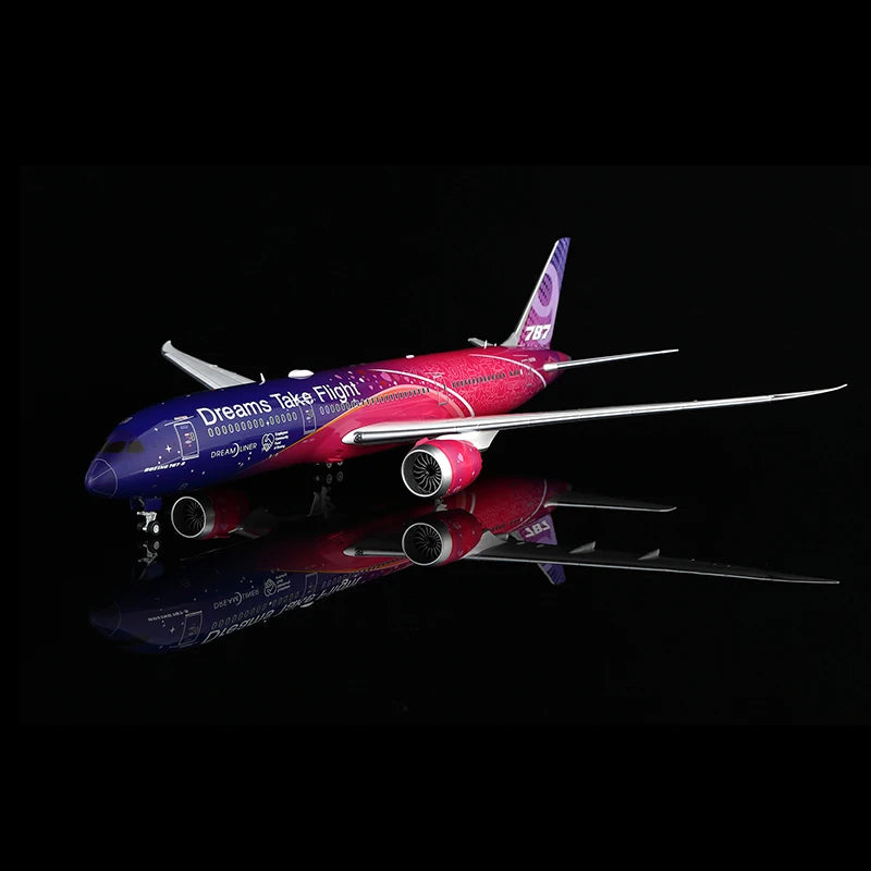 L2128 Alloy Collectible Plane Gift SQ Wings 1:200 Boeing Company B787-9 "House Color" Diecast Aircraft Jet Model N1015B