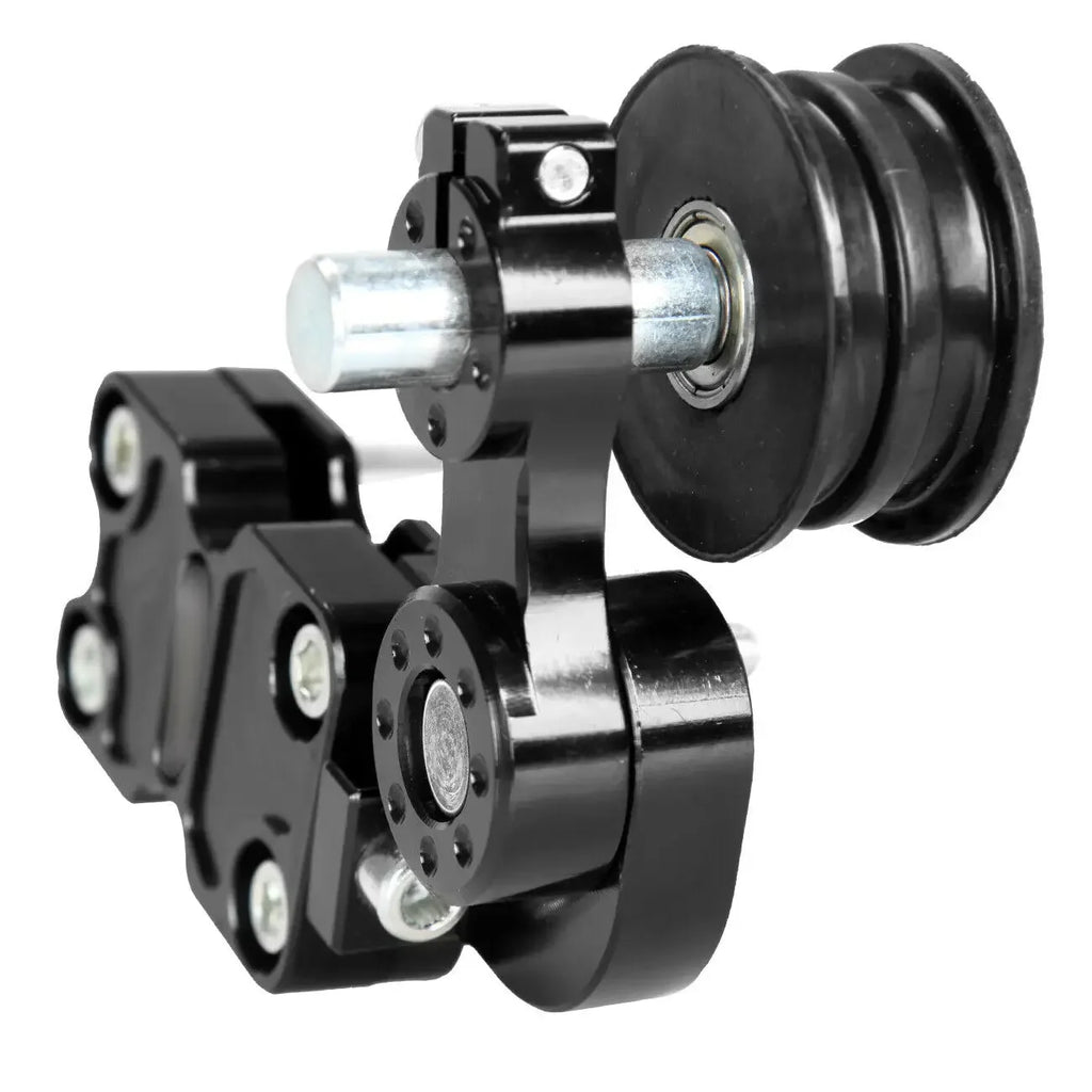 Universal Aluminum Black Motorcycle Chain Adjuster Chain Tensioner Roller Tools For Motorcycle /Chopper ATV/Dirt Bike