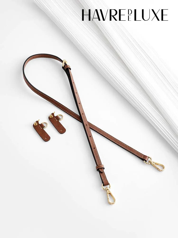 Shoulder Strap Leather Crossbody Bag Strap for Longchamp mini No Punching Modification Firm And NonDeformable Bag Strap Fastener
