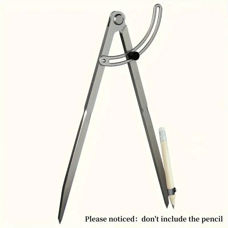 1Pc Multi-specification 12 Inch Woodworking Drawing Compass Precision Metal Adjustable Layout Tool for Carpentry Crafting