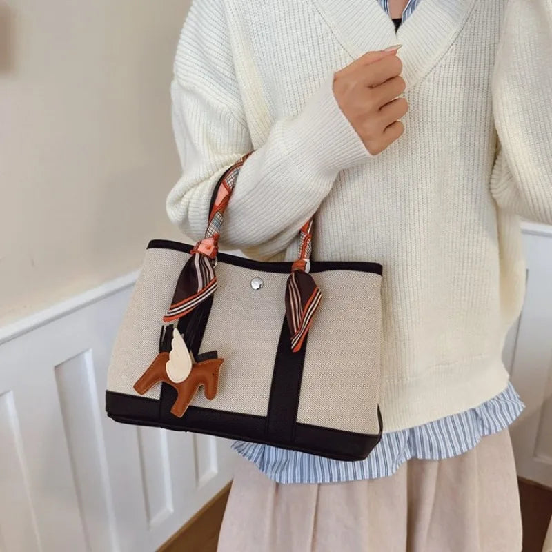 Chic & Spacious Designer Diaper Bag For Women Luxury Leather Tote Elegant Crossbody Bag Stylish Capacity