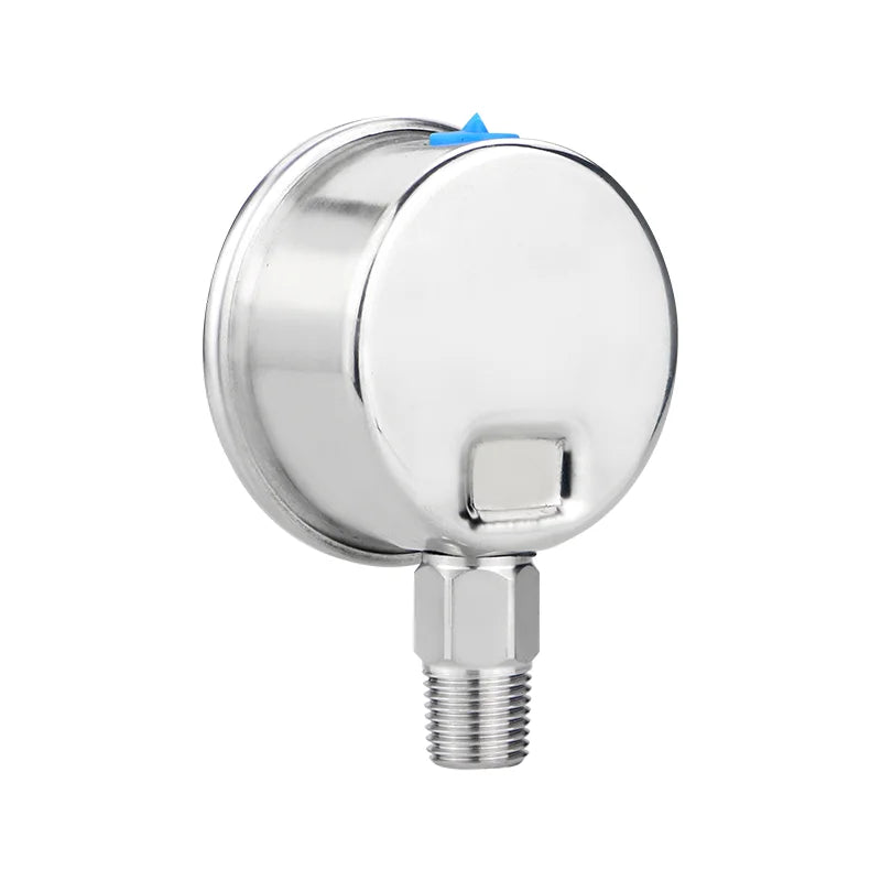 MAIRUIKESI Stianless steel pressure gauges 50mm(2") Accuracy 2.5% Bottom Connection  Hydraulic High water vacuum manometer