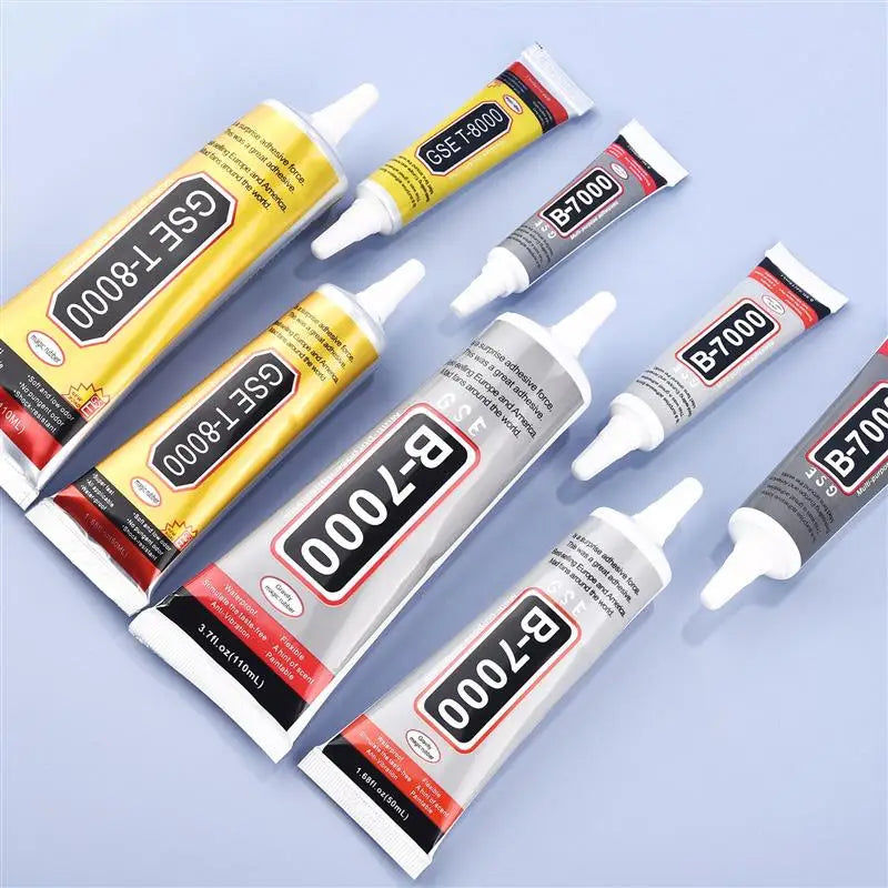 3/9/15/25/50ml B-7000 Glue Adhesive Epoxy Resin Repair Cell Phone Touch Screen Liquid Glue Jewelry Craft Adhesive Glue