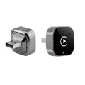 New 2in1 Wireless CarPlay Adapter Wireless Android Auto Dongle for OEM Wired CarPlay Vehicles Car Radio Plug and Play Bluetooth