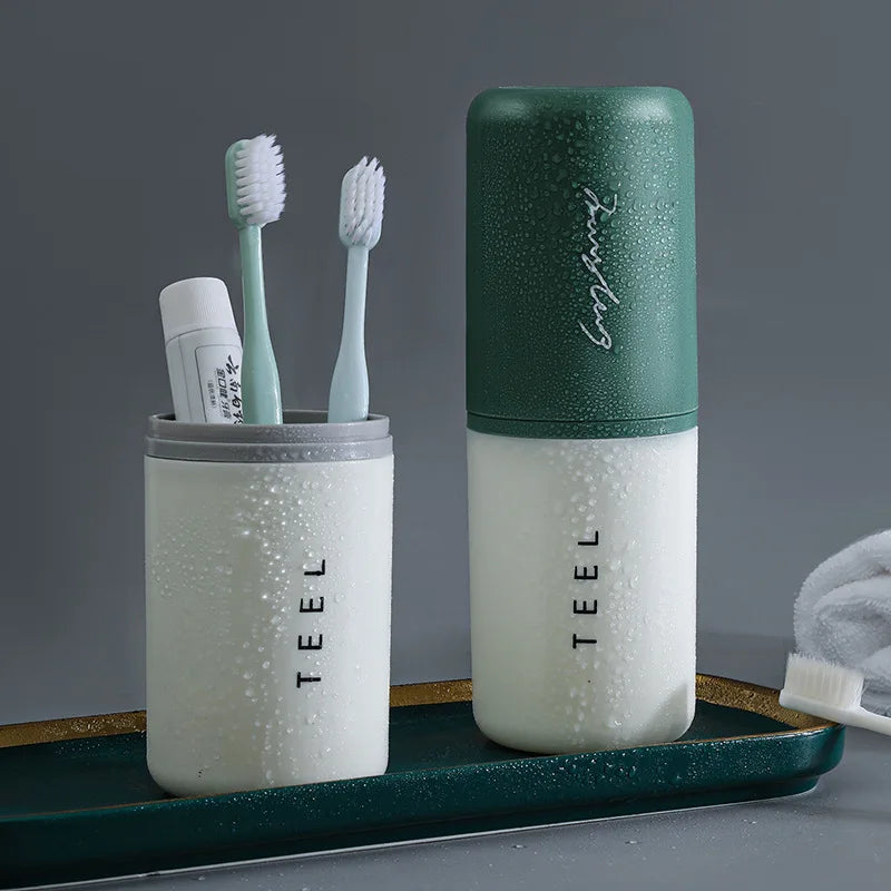 Portable Toothbrush Holder Bathroom Accessories Toothpaste Box Outdoor Travel Camping Toothbrush Storage Case w592