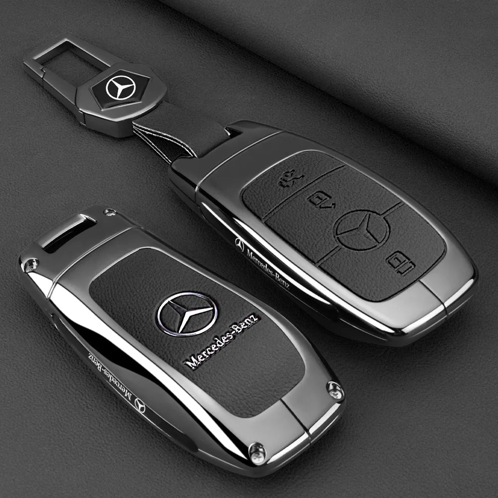 Car Smart Remote Key Case Cover For Mercedes Benz AMG A C E S G Class GLC CLE CLA GLB GLS W177 W205 W213 W222 X167 Accessories