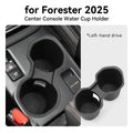 for Subaru Forester 2025 2026 Water Cup Holder Insert Car Cup Box Shock-Absorbing Tray Organizer Tidying Accessories TPE