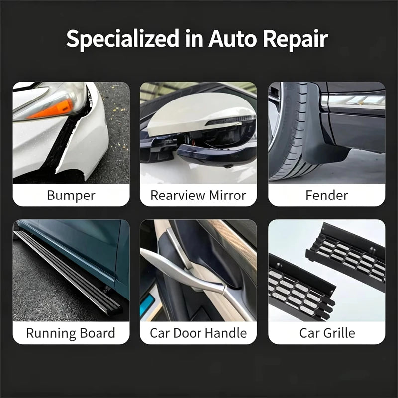 480 20g Cyanoacrylate Adhesive High Temp Resistant Impact Resistant Bond Plastic Metal Rubber For Auto Body Bumper Repair