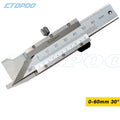 15 30 45 60 Degree Digital Chamfer Gauge Stainless Steel Chamfering Calipers Vernier Caliper Chamver Vernier Caliper