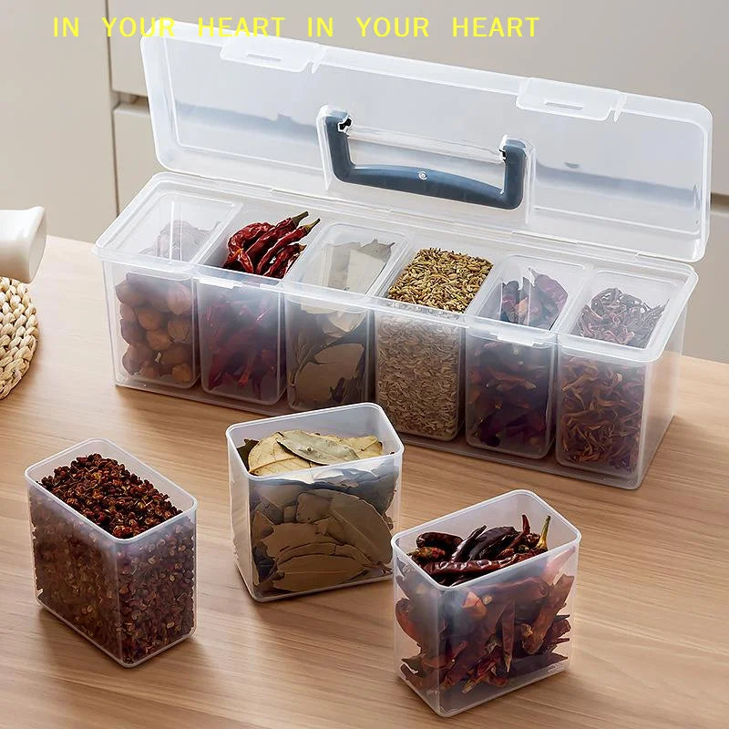 【X】Clear Handheld Toolbox  Lightweight Portable Tool Storage Box  With Secure Handle  For Home Workshop And Travel Use