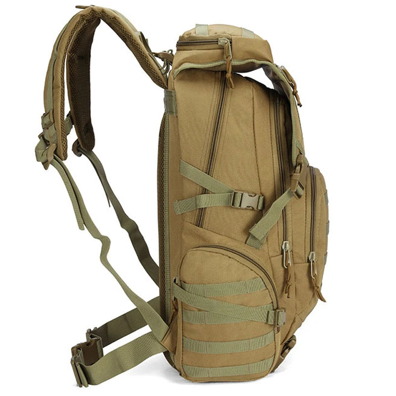 Tactical Backpack Survival Bag Hunting MOLLE Backpack GYM For Men EDC Outdoor Travel Hiking Rucksack Camping Trekking Backpack