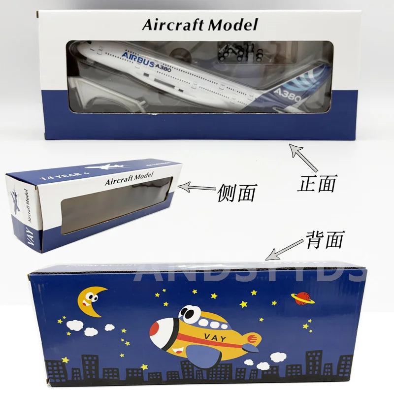 1/240 Scale Resin Aircraft Model 30cm A380 Malaysia Airlines Material Model Plane Airplane Model Toys for Kids Collection