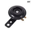 ⚑Motorcycle Horn 12V 48V 60V Universal Waterproof Electric Horn Moto Bike Motor ScooterSuper Loud Round Speaker