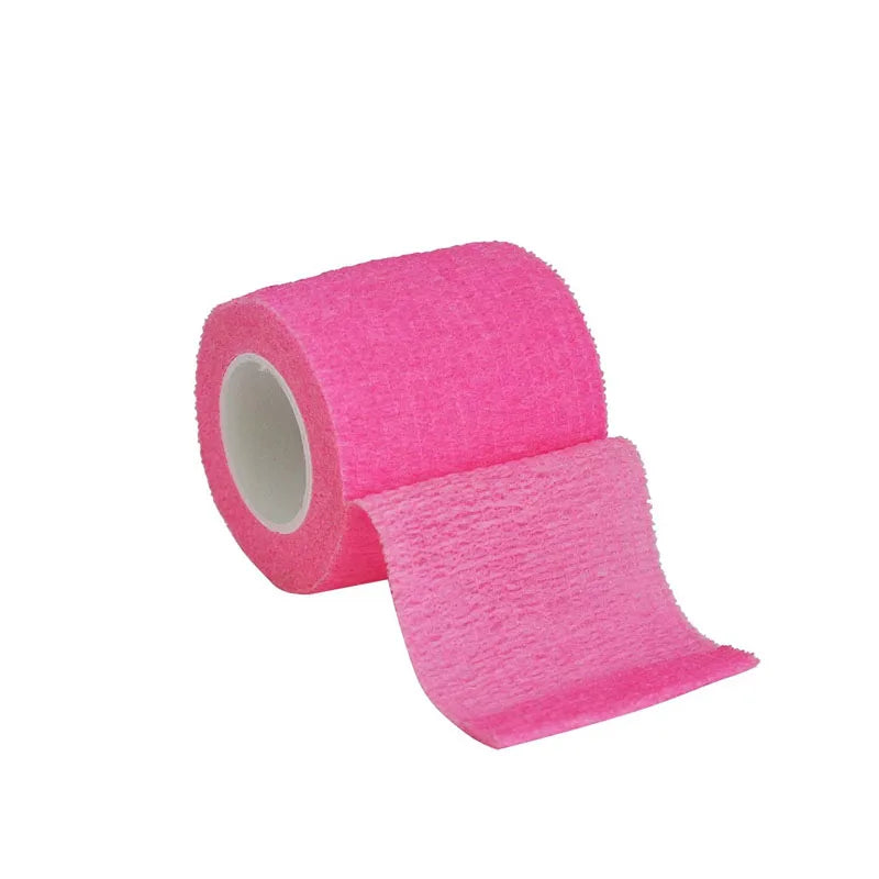 1/6pcs Colorful Athletic Wrap Tape Self Adhesive Elastic Bandage Elastoplast Sports Protector Knee Finger Ankle Palm Shoulder