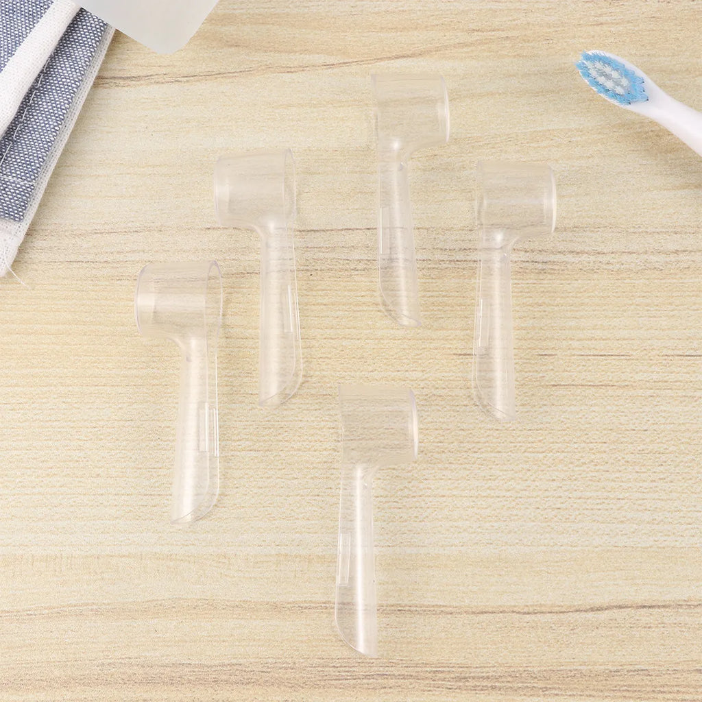 18Pcs Electric Toothbrush Head Covers Protective Cases Durable Travel Portable Toothbrush Head Protection Dustproof Case