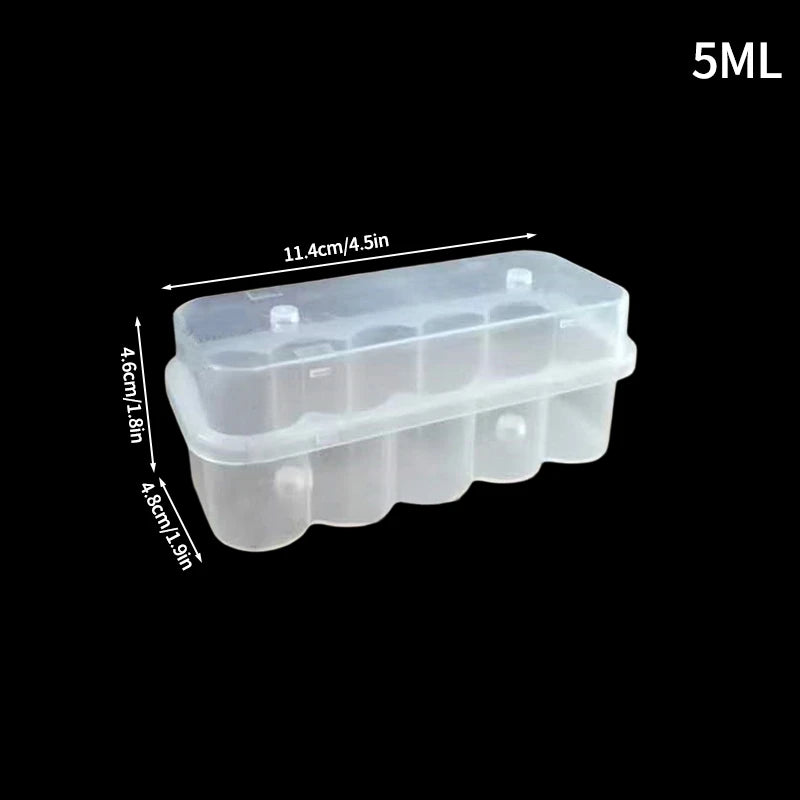 10-50PCS Peptide Storage Box 3ml Vial Case Peptide Storage Case Peptide Container Fridge Peptide Storage Box Peptide Holder