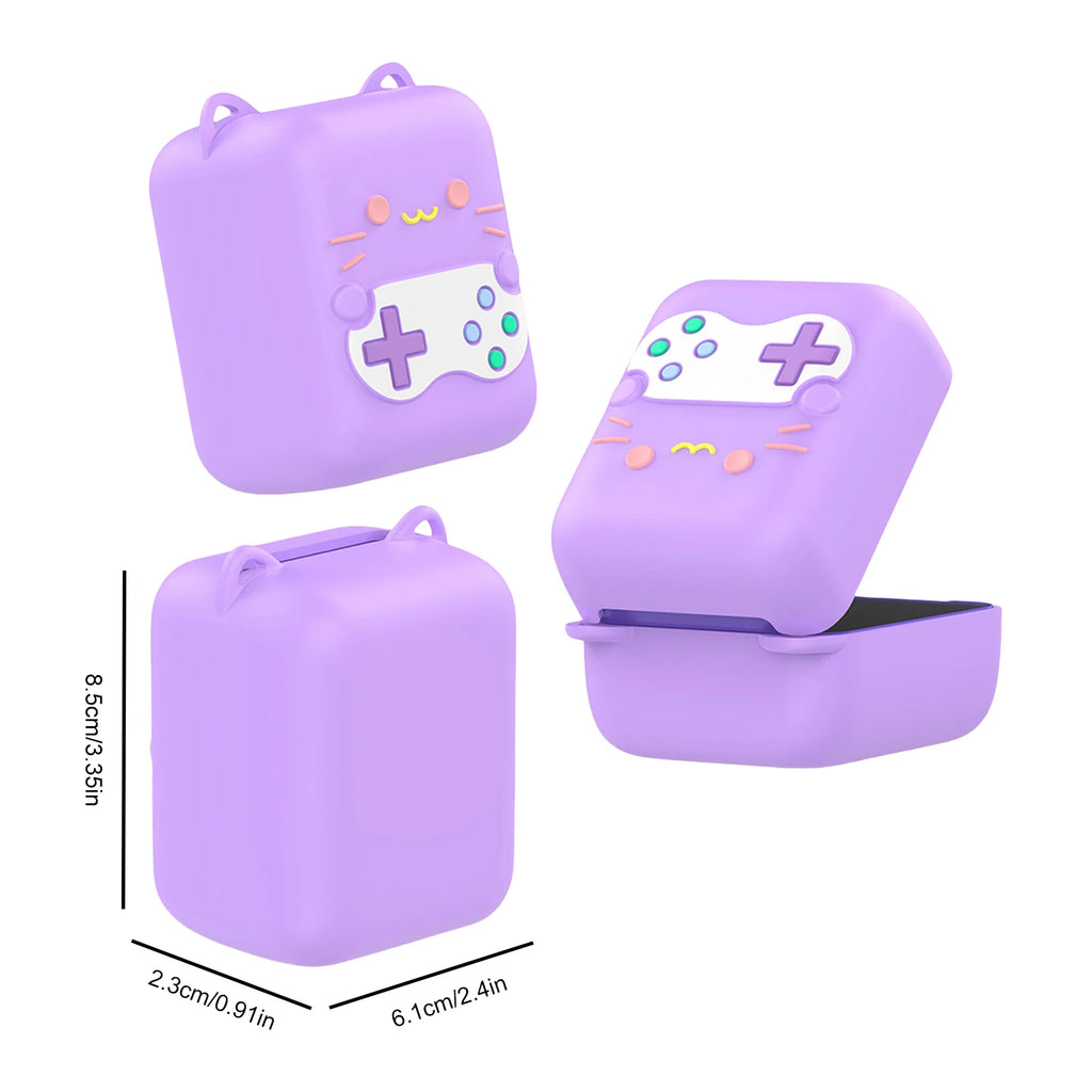 Silicone Carrying Case for Bitzee Interactive Toy Digital Pet Protective Cover with Lanyard Waterproof Shockproof Protective Cas
