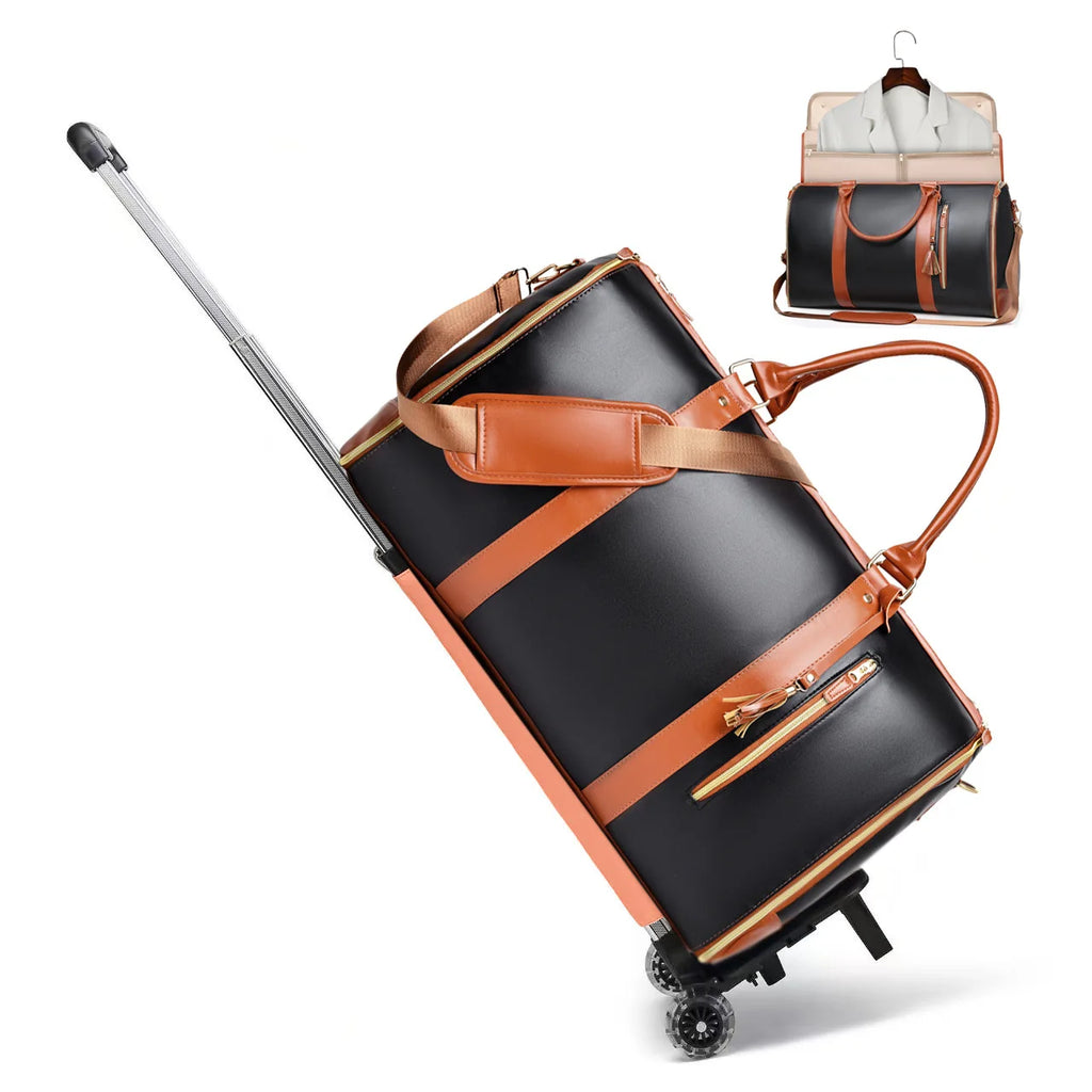 New Large Travel Foldable Handbag for Women - Multi-functional Suitcase, Overnight Packing Bag