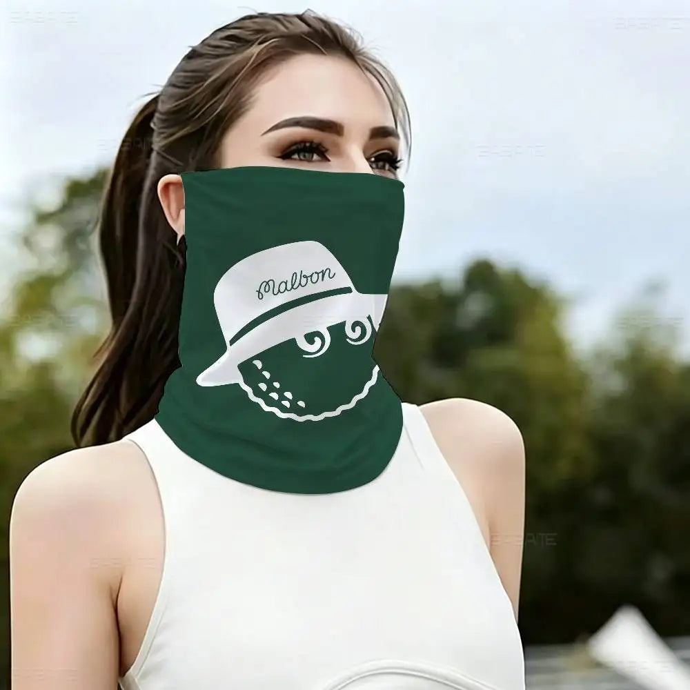 Fashion G-Golf Brand M-Malbon Warm windproof multifunctional face mask breathable neck gaiter for outdoor travel and adventures