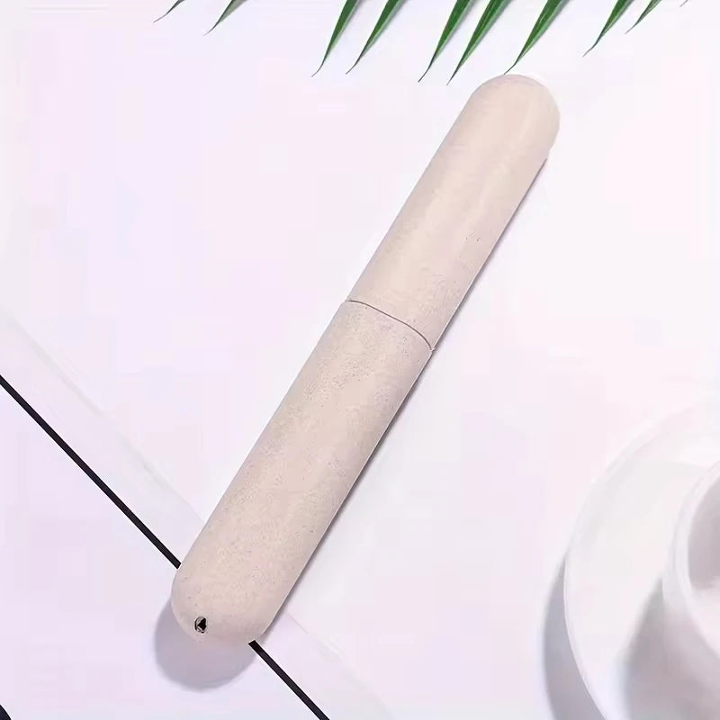 1/4Pcs Portable Travel Toothbrush Holder Plastic Toothbrush Container Protector Cover for Traveling,Camping,Home,School,Business