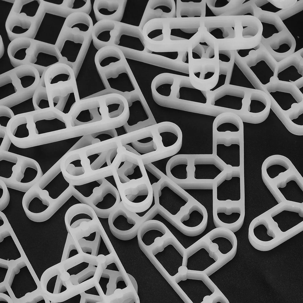 100Pcs T-Shaped Tile Leveling System Plastic Reusable Ceramic Tile Levelers for Smooth Professional Installation Floor Wall