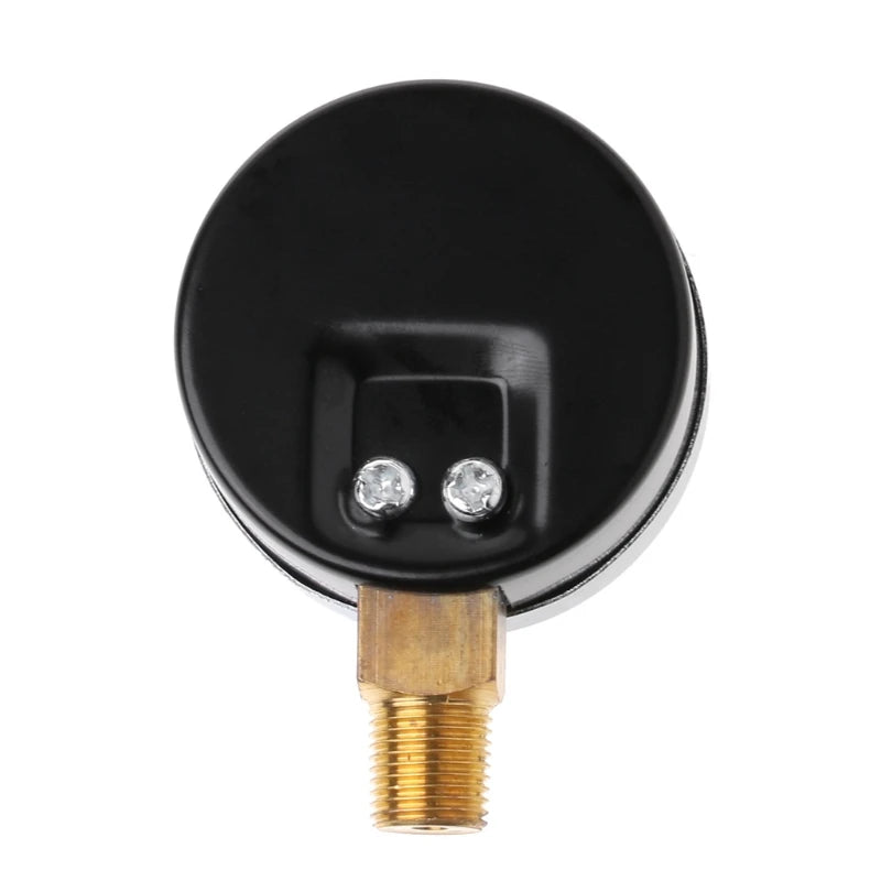Utility Pressure Gauge 0-30psi 0-2bar Low Pressure Hydraulic Gauge Dual Scale