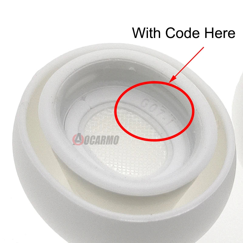 Aocarmo For Apple AirPods Pro 1/2 Pro2 Earphone Silicone Soft Plug Dust Prevention Pressure Reduction Rubber Sleeve A2083 A2084