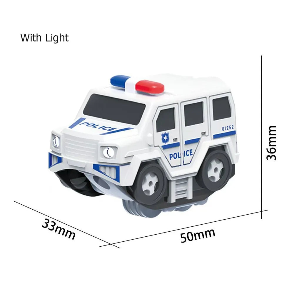 Fun Plastic Magnetic Tracks Train Smooth Steady Driving Intelligent Toy Railway Track Toys Small Train Kids Toy