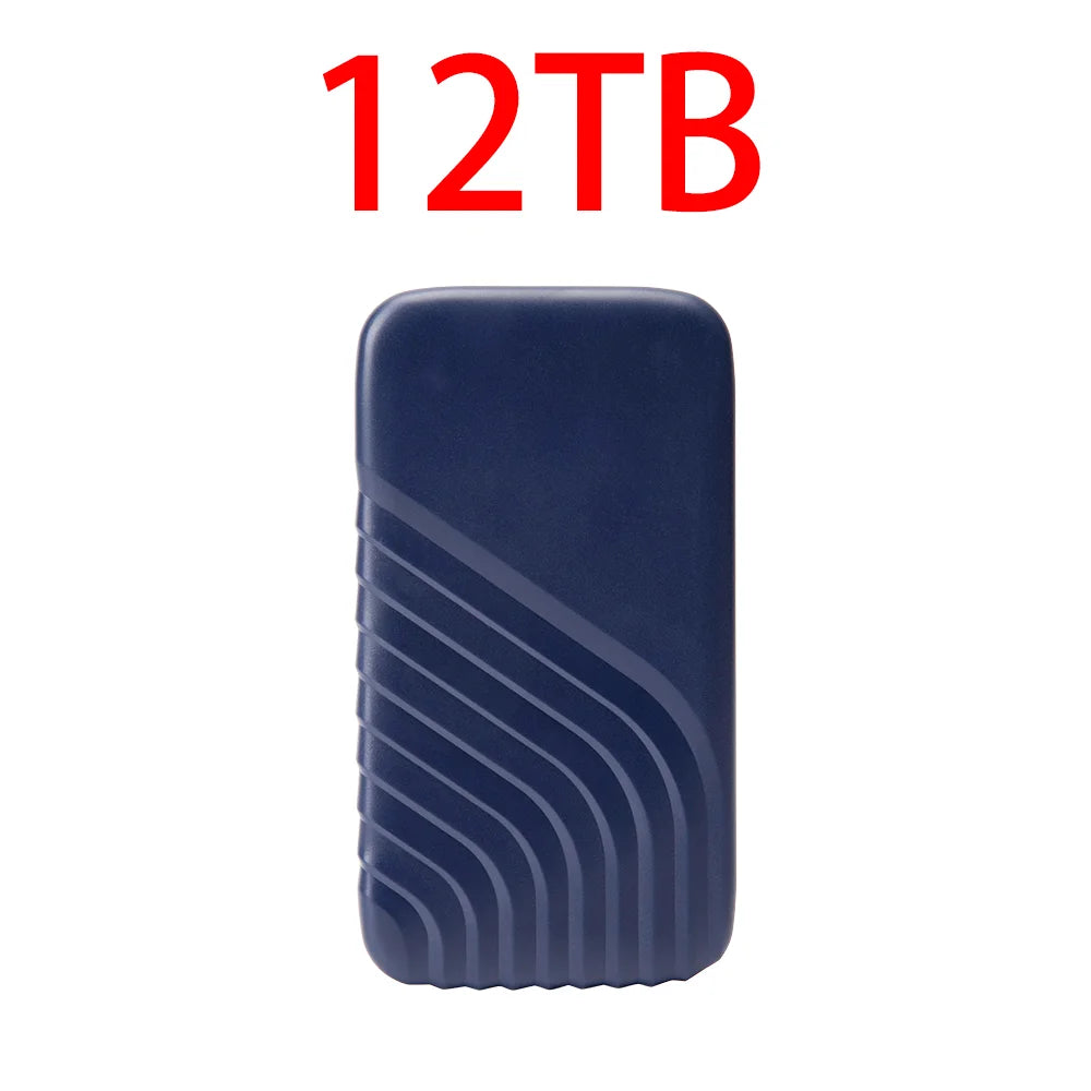 Blazing Fast Read Write SSD External Hard Drive 4TB 8TB Low Latency Data Transmission for Video Editing Creative Content Storage